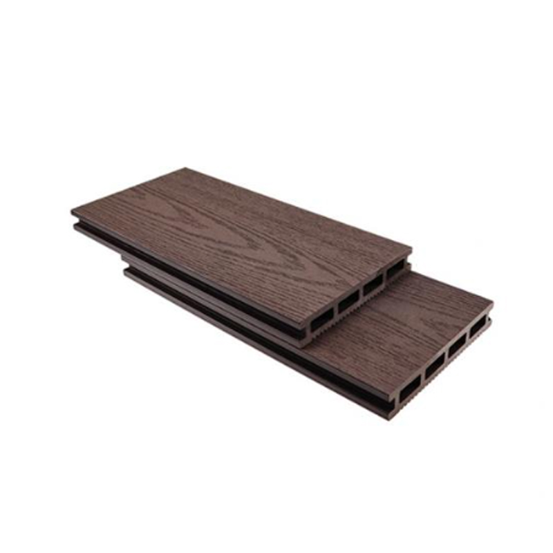 SRL-DEK 145*21mm Ahşap Tahıl Yüzeyli İçi Boş Profil WPC Zemin Kaplaması