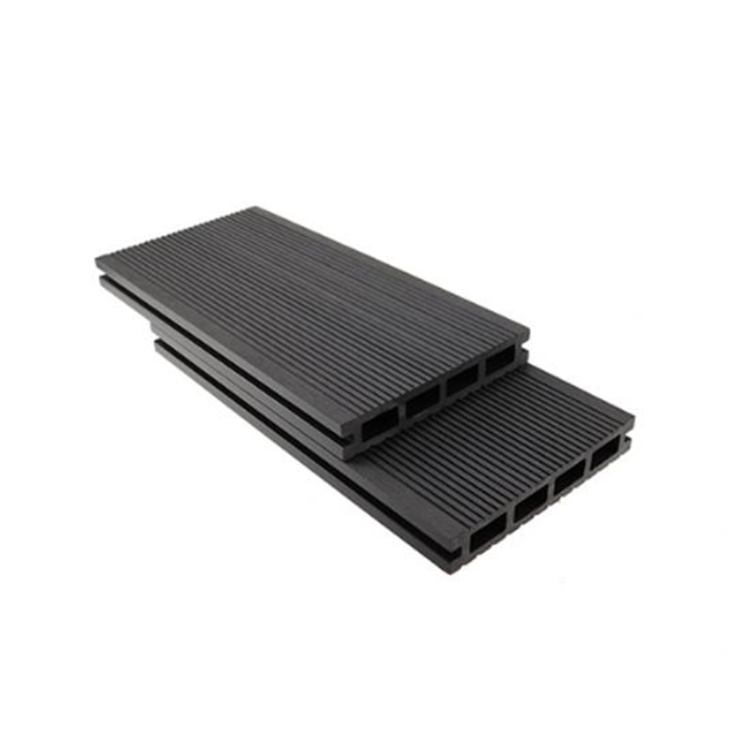SRL-DEK 150*25mm Siyah Su Geçirmez Ahşap Plastik Kompozit Zemin Kaplaması