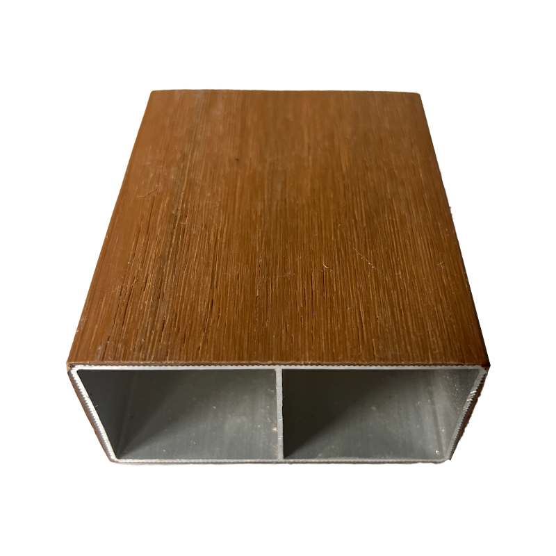 SRL-AL 50*30mm Suya Dayanıklı ve Yanmaz WPC Zemin Kaplaması, Dayanıklı Alüminyum Ko-Ekstrüzyon
